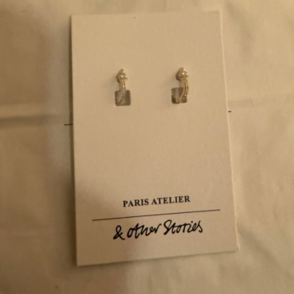 & Other Stories mini hoop earrings